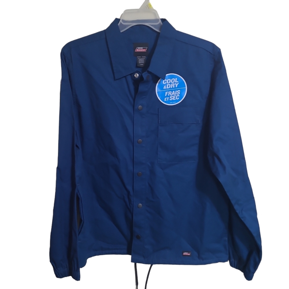Dickies Mens Classic Long-Sleeve Solid Shirt - Picture 1 of 3